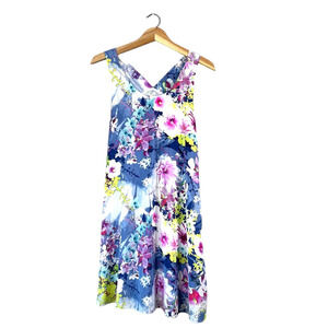 Women's Silk Floral Cynthia Rowley Sundress 8